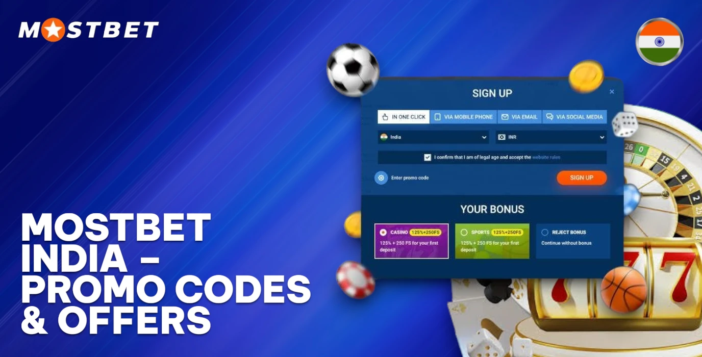 Mostbet India – Promo Codes & Bonus Offers
